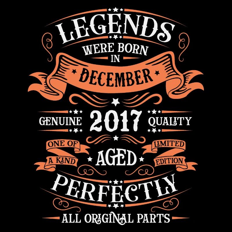 Die Legenden wurden im Dezember 2017 geschenkt