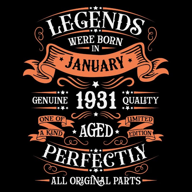 Les Légendes Sont Nées En Janvier 1931 Cadeau