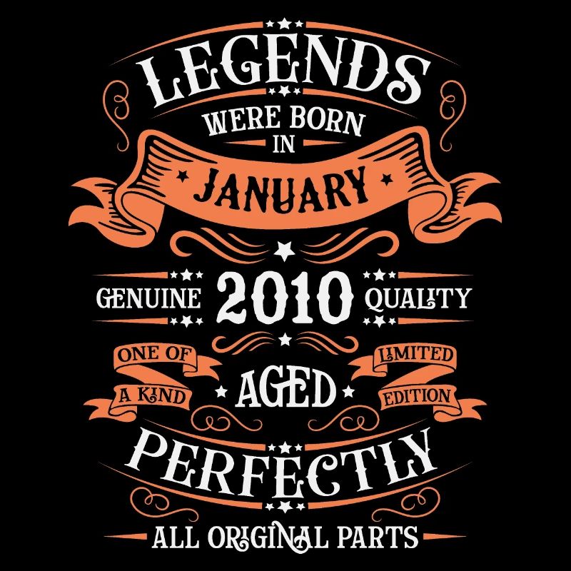 Les Légendes Sont Nées En Janvier 2010 Cadeau