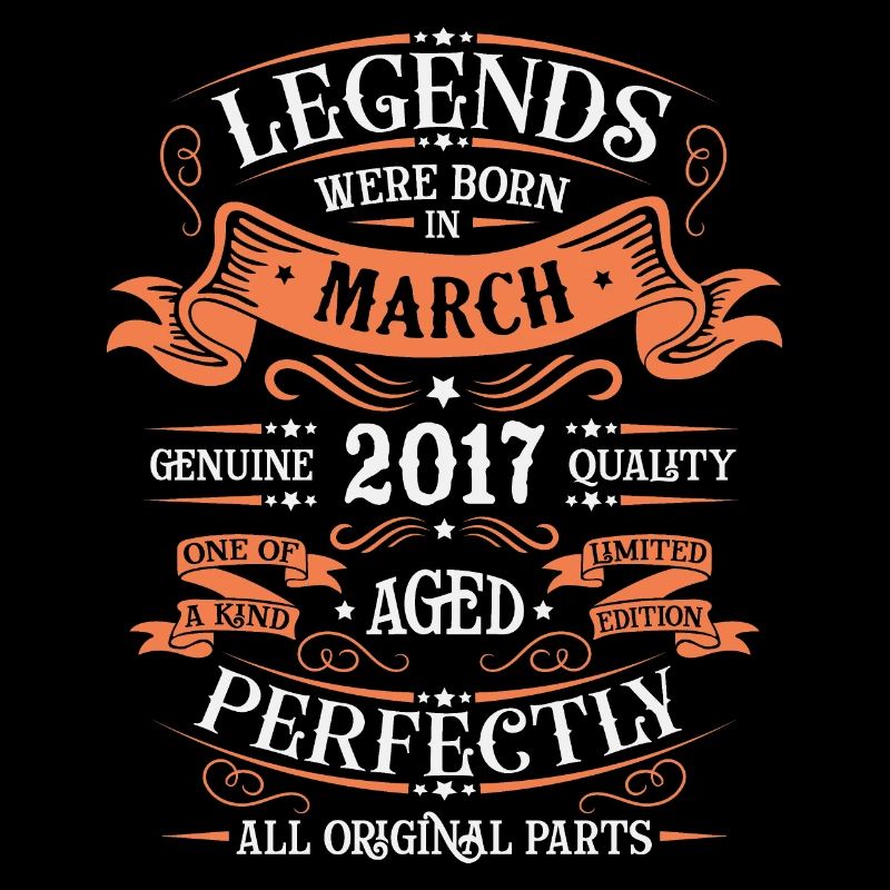 Les Légendes Sont Nées En Mars 2017 Cadeau