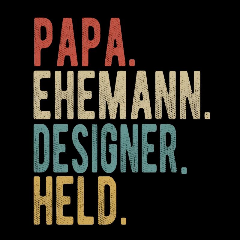 Designer Papa Ehemann Held