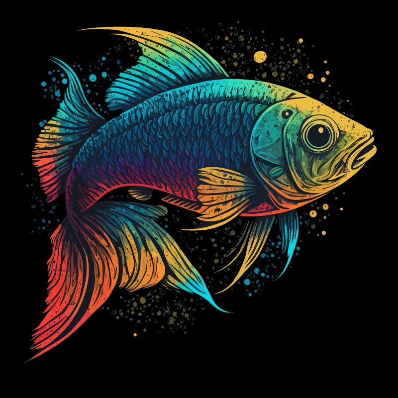 Poisson coloré