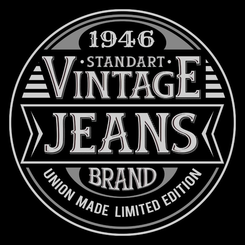 78e Anniversaire Millésime Fabriqué en 1946 Retro