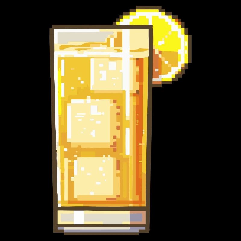 Rotwein Pixel Weinglas