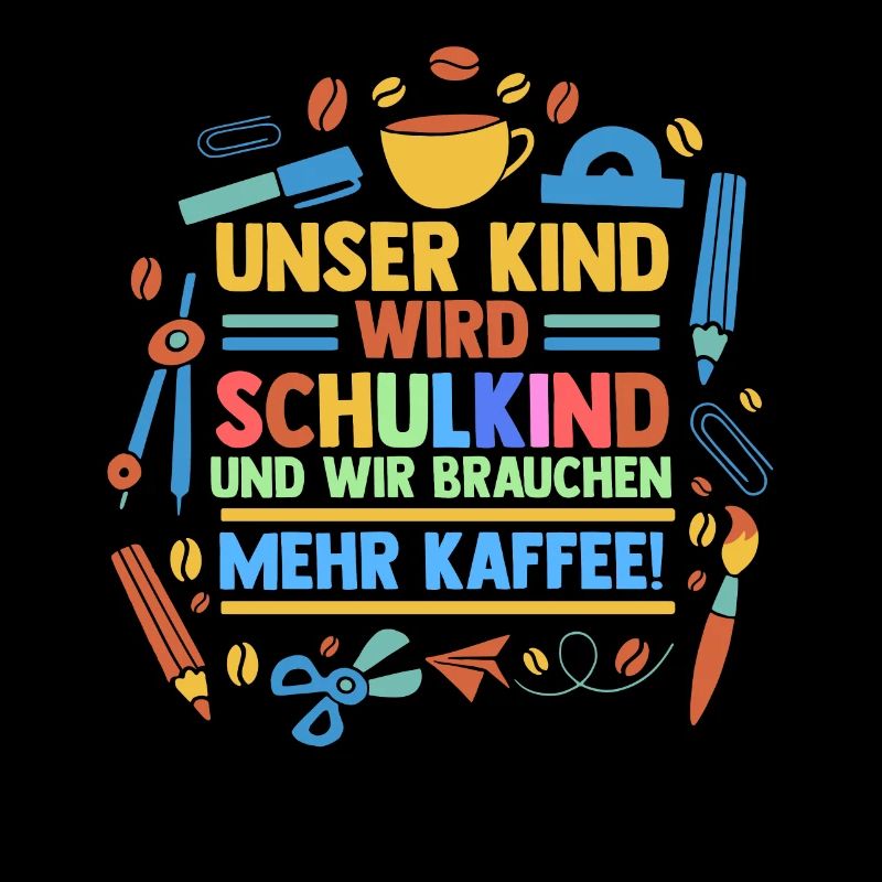 Eltern Schulkind Grundschule Erste Klasse Einschul