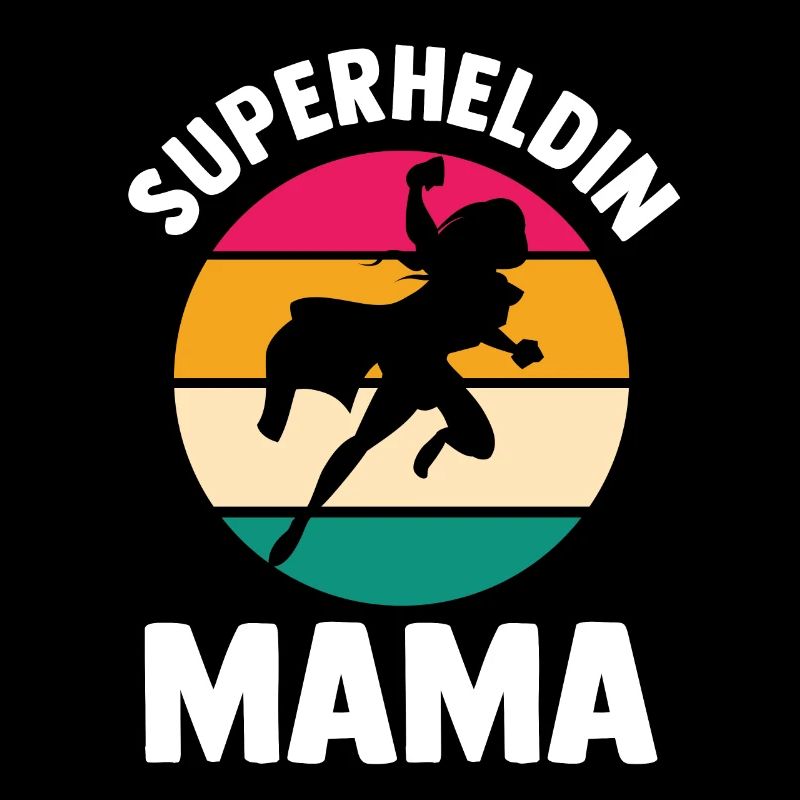 Mutter Superheldin Mama