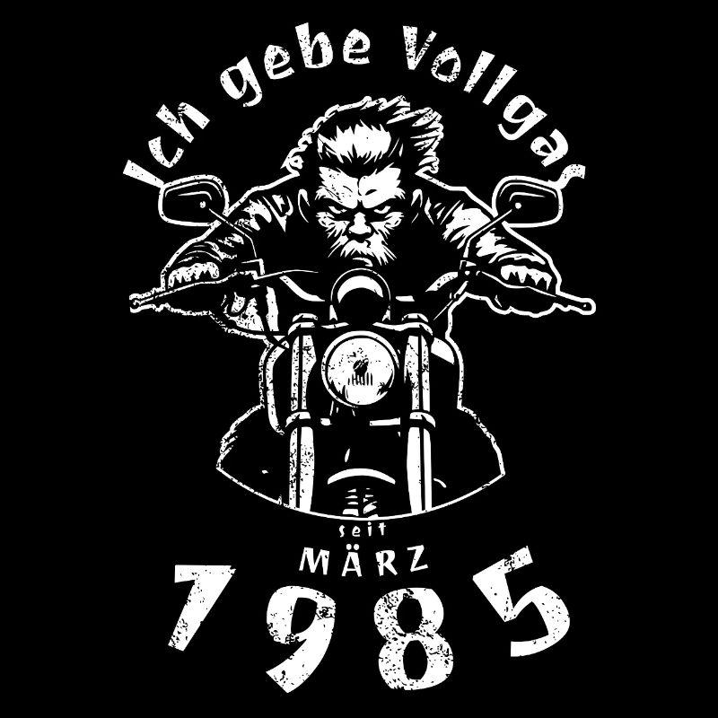 40th birthday I've been going full throttle since 03/1985