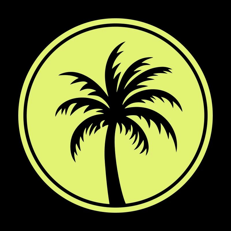 Palme Urlaub Symbol