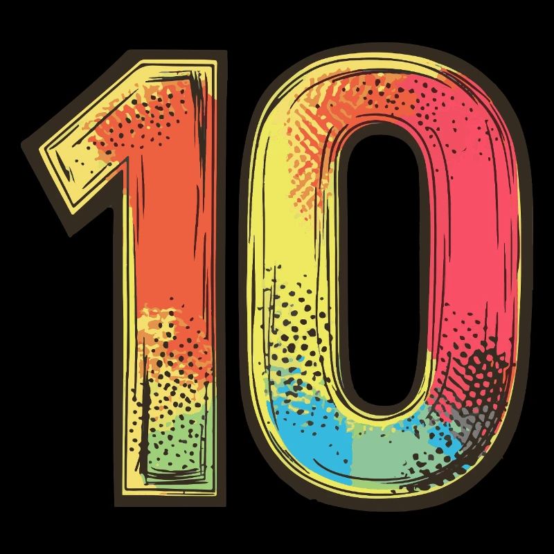 10 Number symbol
