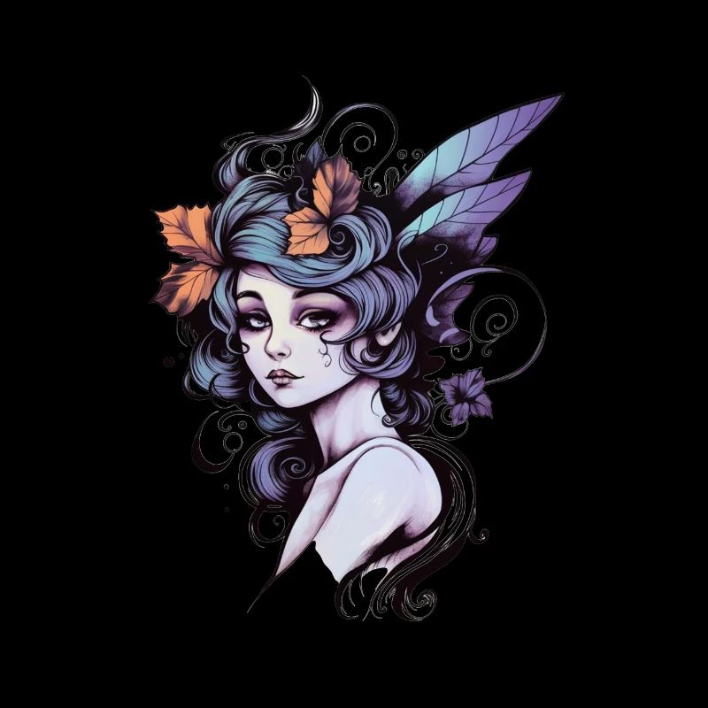 Dessin à l’aquarelle féerique