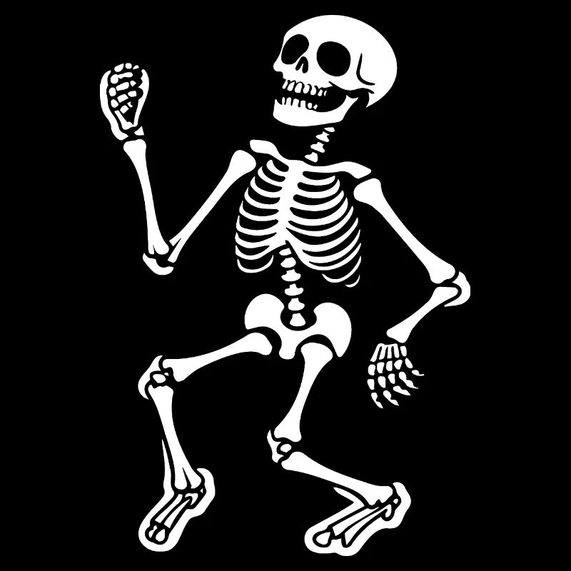 Skeleton Costume Bones Halloween Horreur