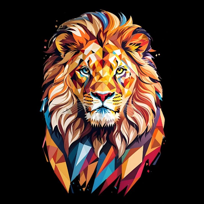 Polygon Lion