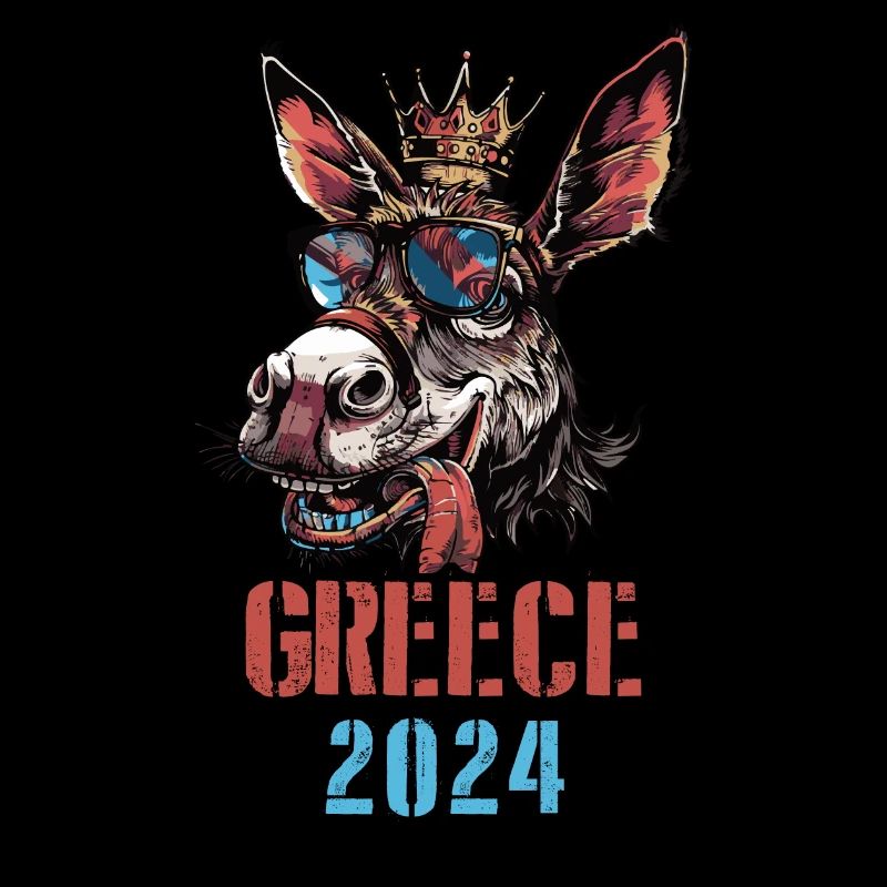 Grèce 2024 Vacances Âne