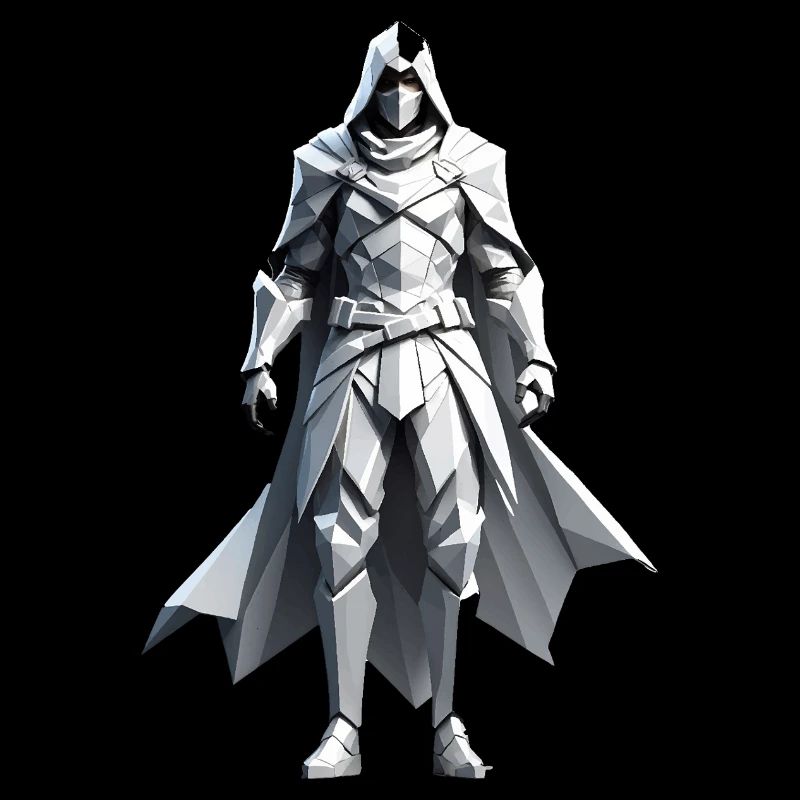 Assassin - Low Poly Videogame Design