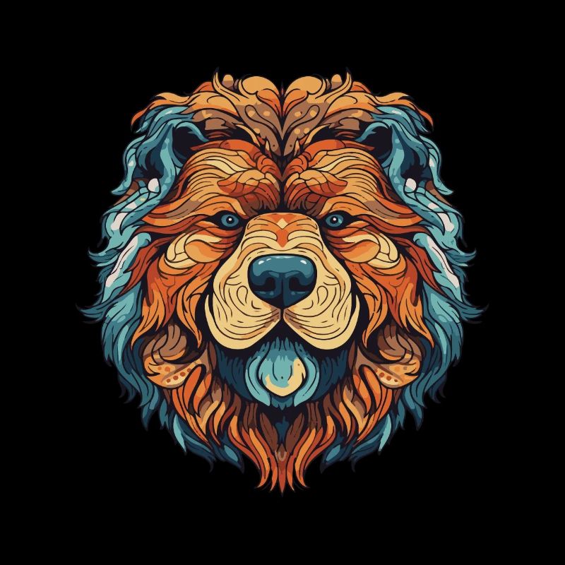 Chow Chow Portrait de chien