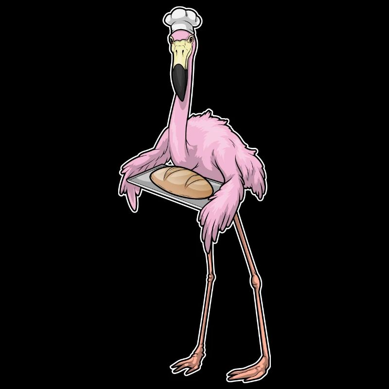 Flamingo Baker Bread