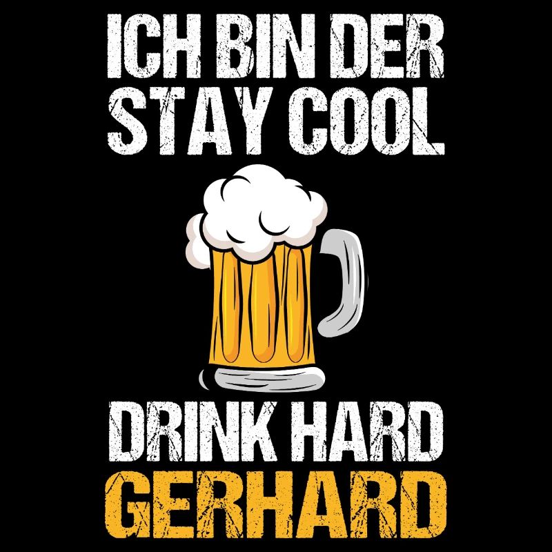 Bier Bierliebhaber Saufen Feiern Gerhard