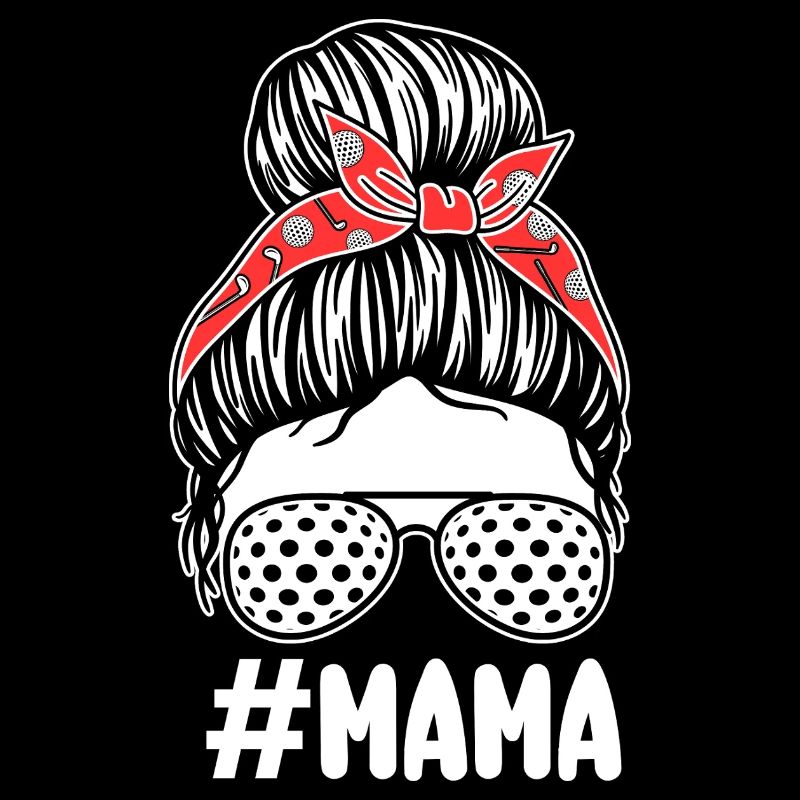 Golfspieler Mama Mutter Golf