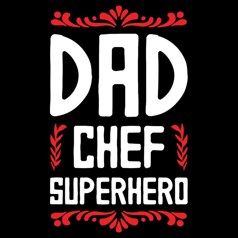 Dad Chef Superheld Papa