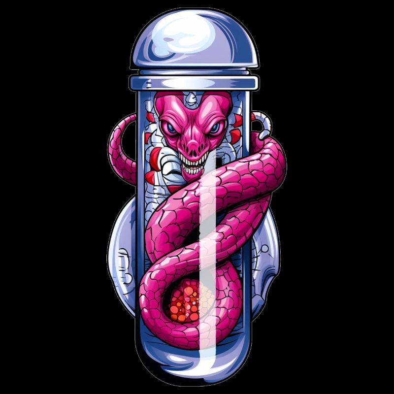 Dessin de tatouage de serpent