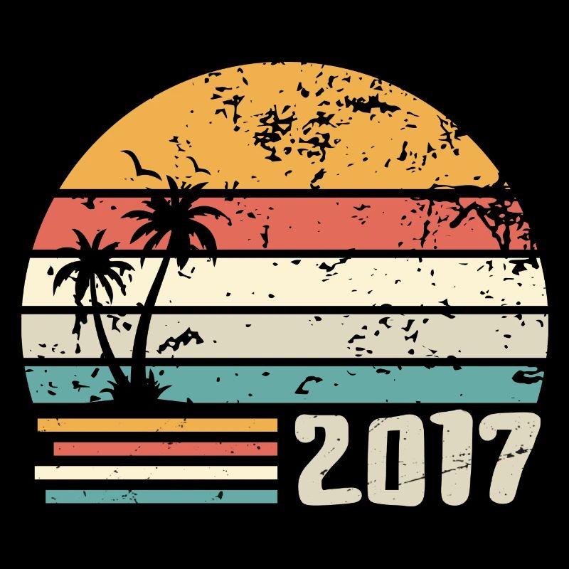 2017 Jubiläumsgeschenk - Made in 2017 Retro 2017