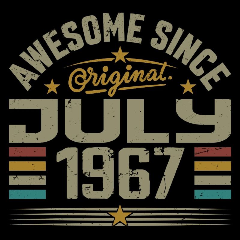 Baujahr Juli 1967 | Geschenk Juli 1967