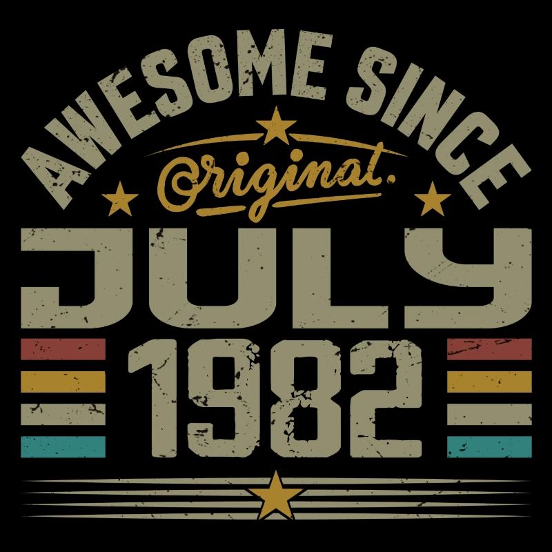 Baujahr Juli 1982 | Geschenk Juli 1982