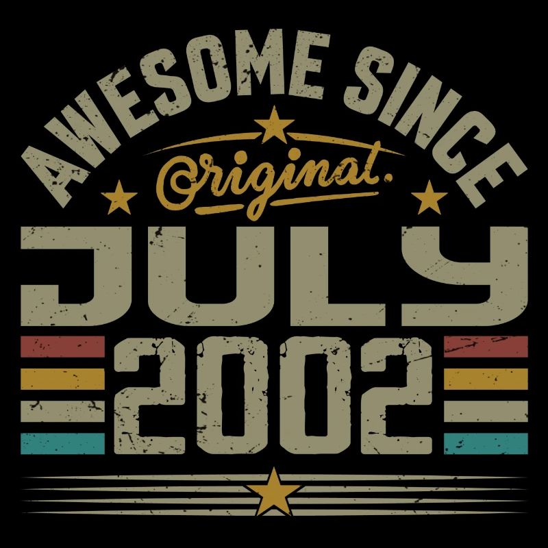 Baujahr Juli 2002 | Geschenk Juli 2002