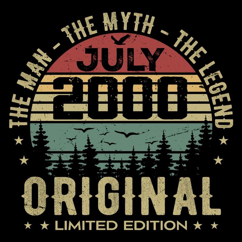 Juli 2000 Geburtstagsgeschenk Geboren im Juli