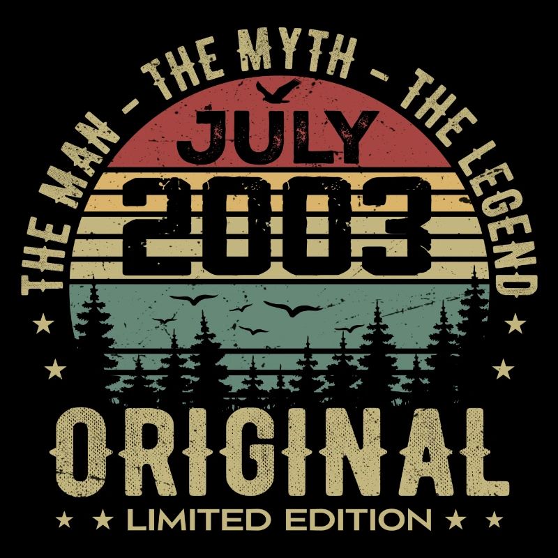 Geburtstagsgeschenk Juli 2003 Geboren im Juli