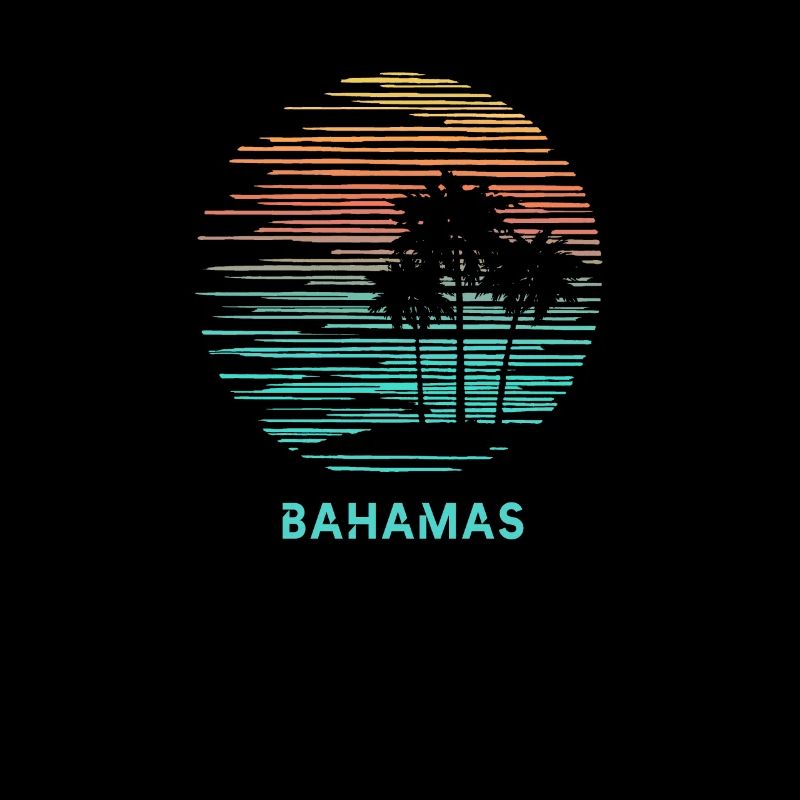 Bahamas Cool Souvenir Vacation Artistic