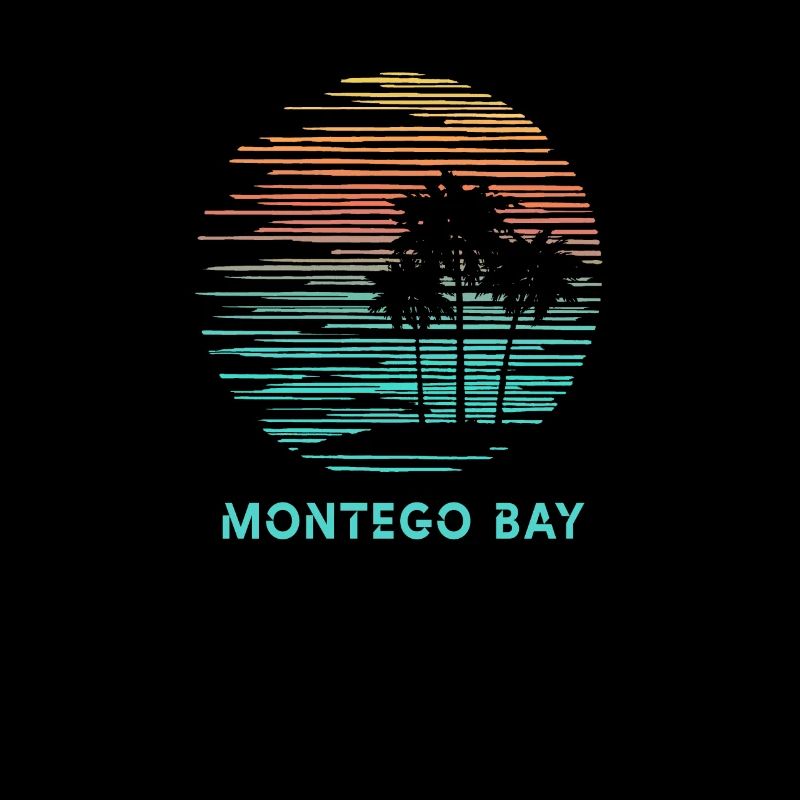 Montego Bay Jamaïque Cool Souvenir Vacances