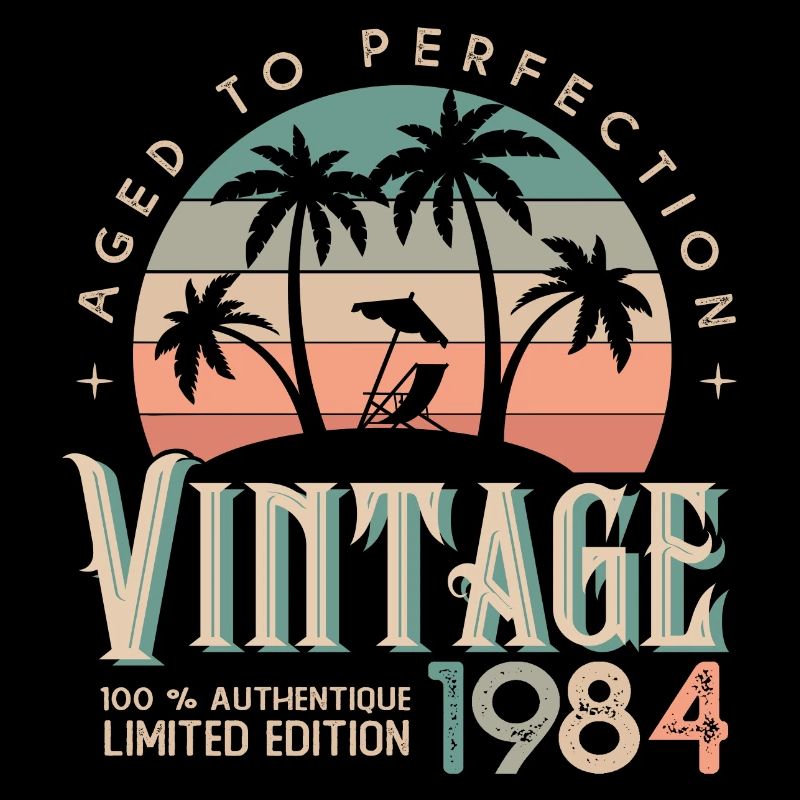 1984 Anniversaire Cadeau Né 1984