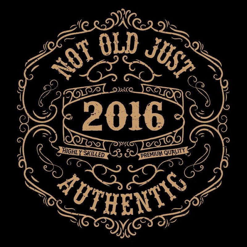 2016 Classique 2016 Cadeau Anniversaire 2016 Rétro