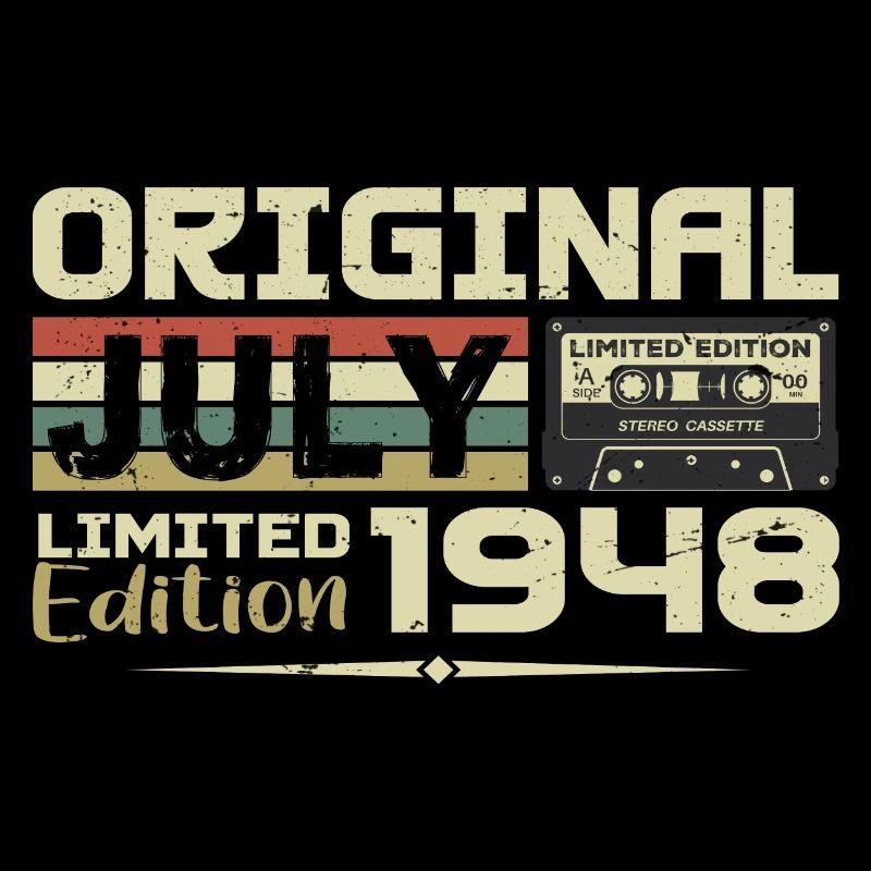 Juli 1948 Geburtstagsgeschenk Geboren im Juli