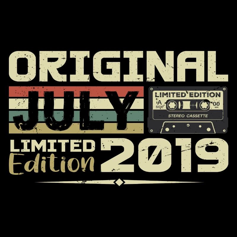 Geburtstagsgeschenk Juli 2019 Geboren im Juli