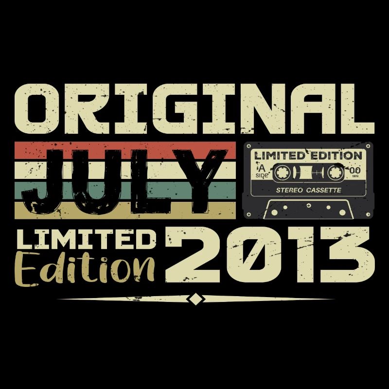 Birthday Gift July 2013 Born in July