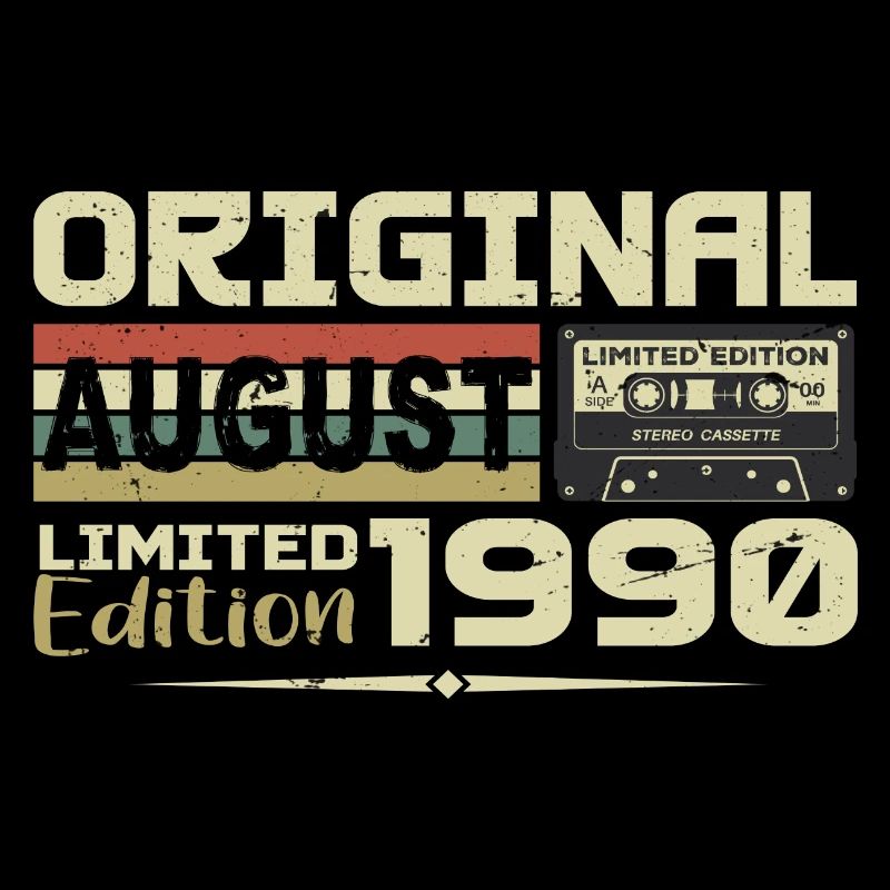 Août 1990 - Né en Août 1990 Construit en Août 1990