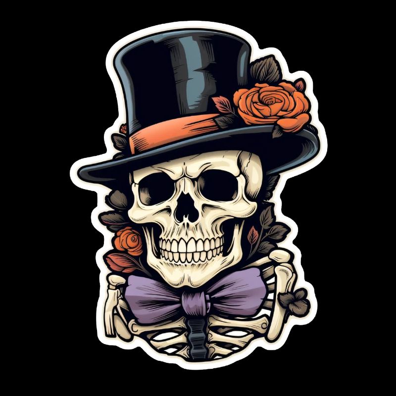 Crâne Halloween