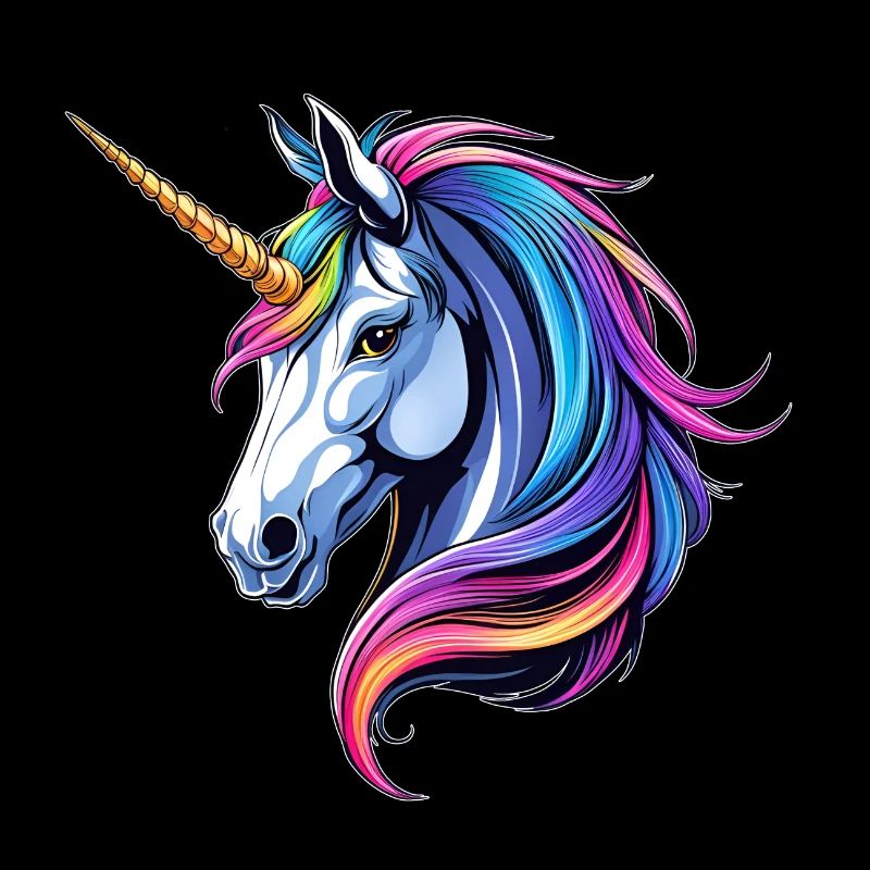 A charming unicorn