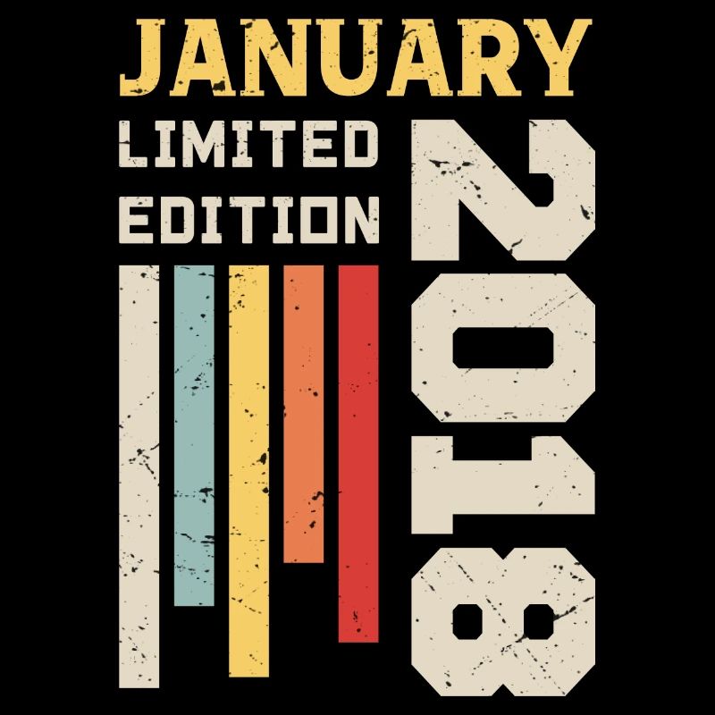 Januar 2018 - Januar 2018 Geburtstagsgeschenk