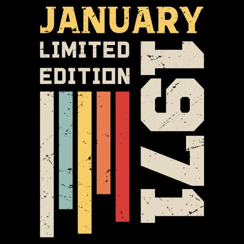 Januar 1971 - Januar 1971 Geburtstagsgeschenk