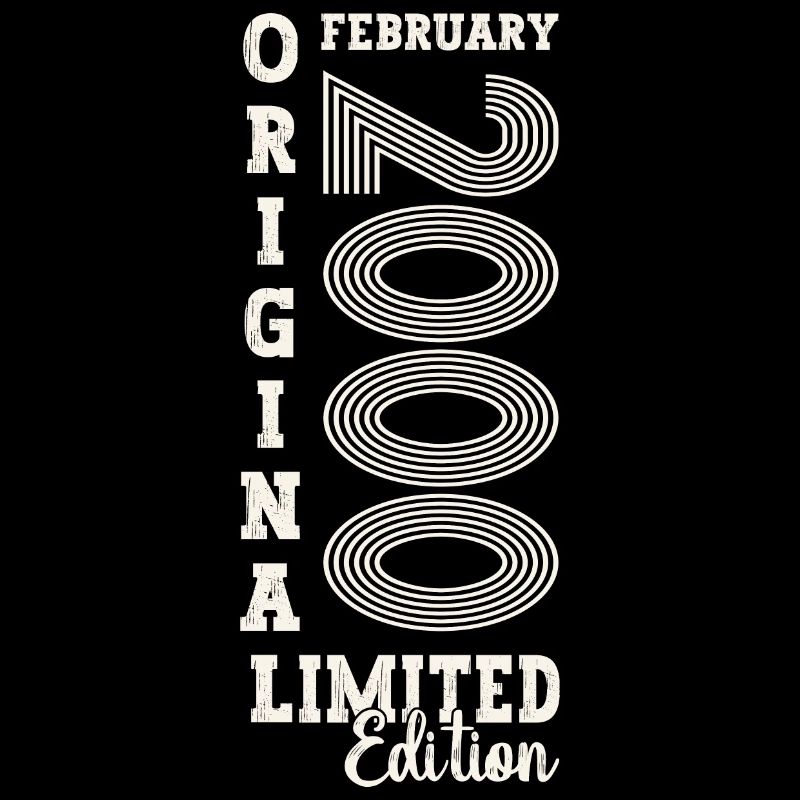 February Year 2000 23rd birthday gift man