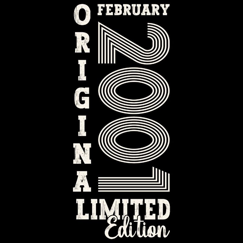 February Year 2001 22nd birthday Gift man