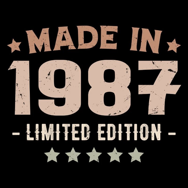 Made in 1987 Birthday Gift 1987 Vintage 1987