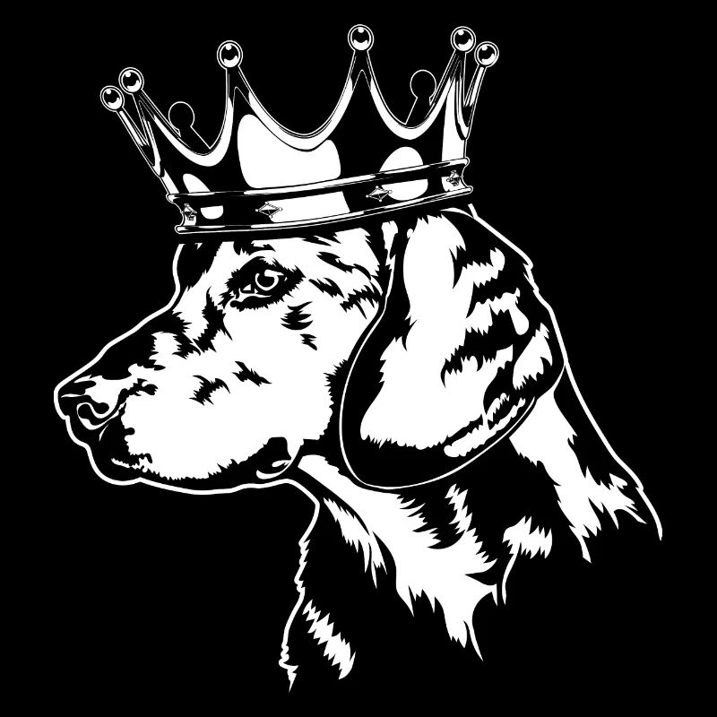 ALPENLÄNDISCHE DACHSBRACKE Krone Hunde Wilsigns