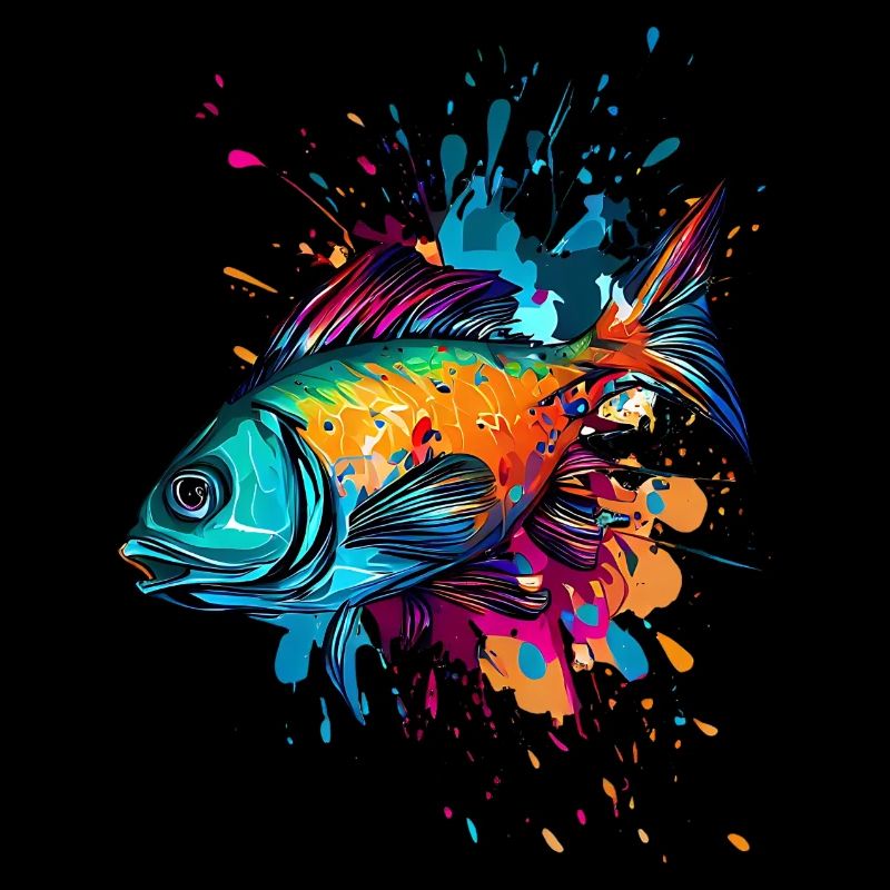 Poisson coloré