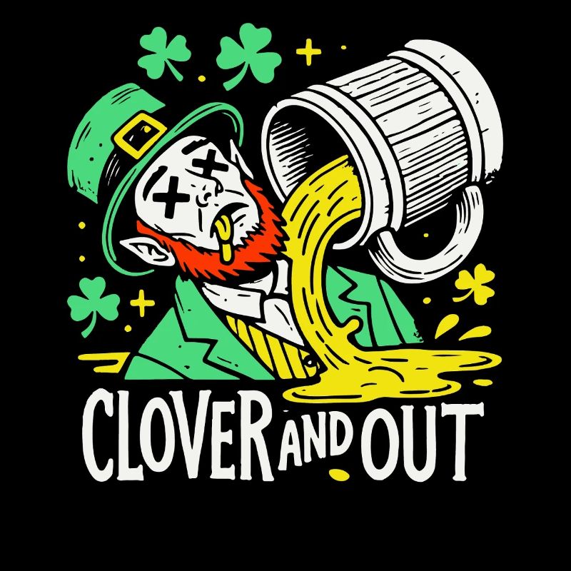 trèfle et plaisir de la Saint-Patrick