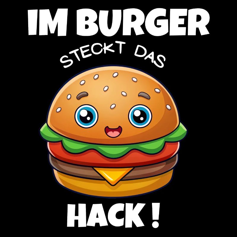 In the burger is the minced hamburger / cheeseburger