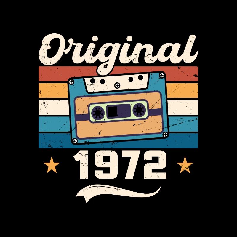 Born Gift Original 1972 Gift Idea 1972